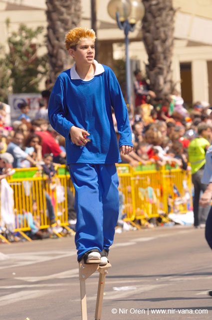 Adloyada (Purim Disguises Parade) in Hulon