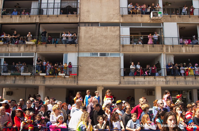 Adloyada (Purim Disguises Parade) in Hulon