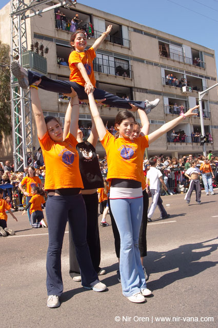 Adloyada (Purim Disguises Parade) in Hulon