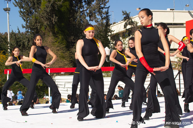 Adloyada (Purim Disguises Parade) in Hulon