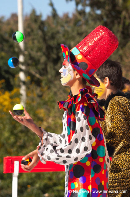 Adloyada (Purim Disguises Parade) in Hulon