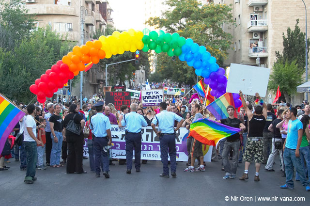 Jerusalem Gay Pride Parade / June 2005