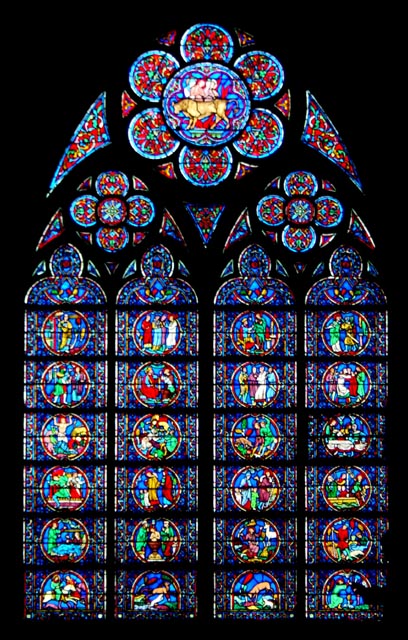 P0231 Notre Dame Stained Glass