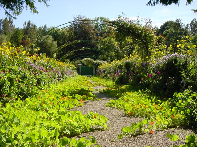 P1116 Claude Monet gardens - arcs
