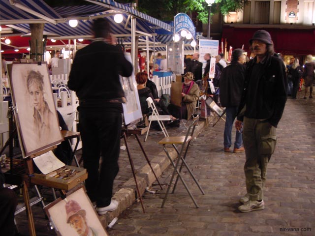 P1521 Painters in Montmartre