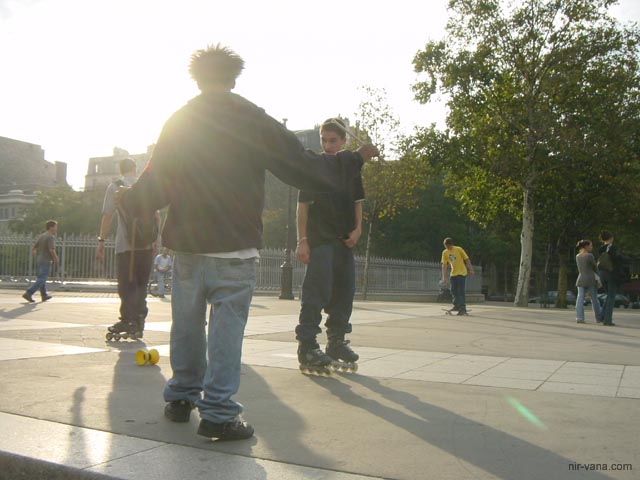 P2543 Lads near the Bastille
