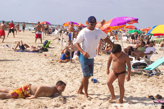Summer 2005 in Tel Aviv Beaches
