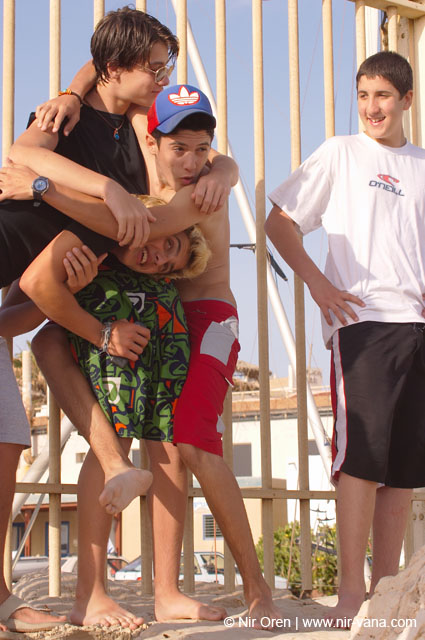 Summer 2005 in Tel Aviv Beaches