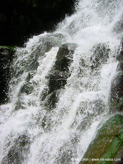 Rappelling in Yehudia Waterfall