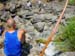 Rappelling in Yehudia Waterfall