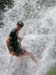 Rappelling in Yehudia Waterfall