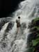 Rappelling in Yehudia Waterfall