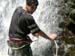 Rappelling in Yehudia Waterfall