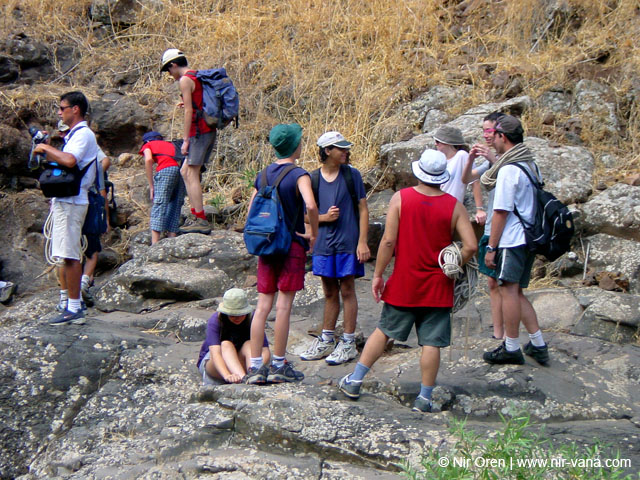 Rappelling Trek in Zavitan Stream Black Canyon