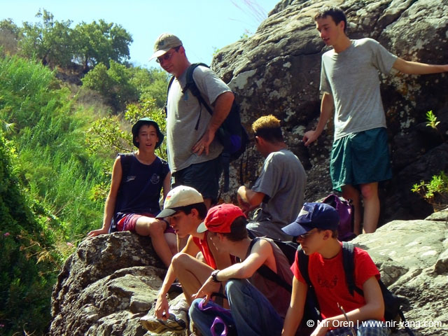 Rappelling Trek in Zavitan Stream Black Canyon
