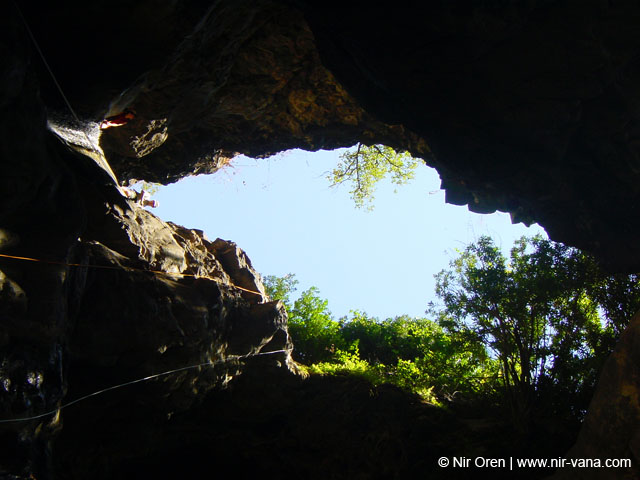 Rappelling Trek in Zavitan Stream Black Canyon