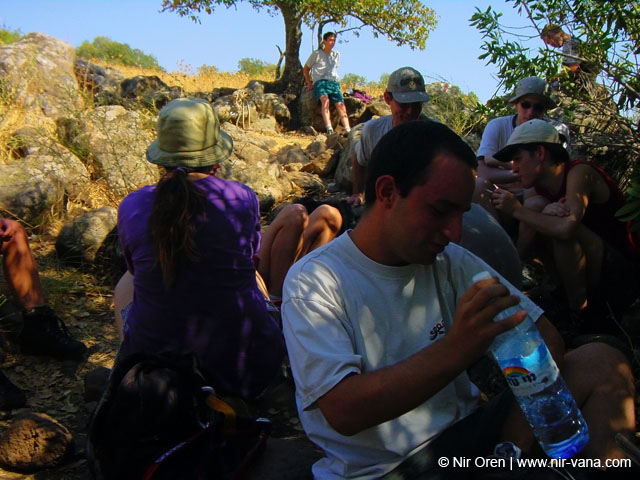 Rappelling Trek in Zavitan Stream Black Canyon