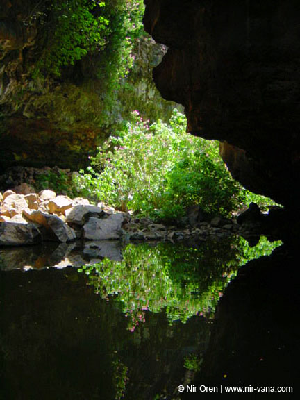 Rappelling Trek in Zavitan Stream Black Canyon
