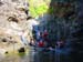 Rappelling Trek in Zavitan Stream Black Canyon