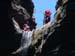 Rappelling Trek in Zavitan Stream Black Canyon