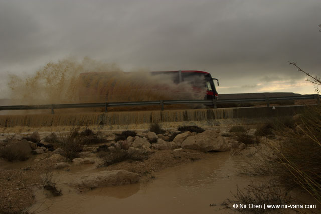 Flood in Wadi Zin / Januar 2005