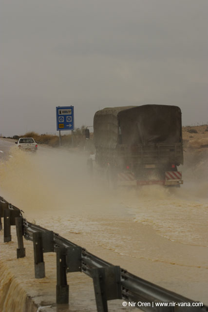 Flood in Wadi Zin / Januar 2005