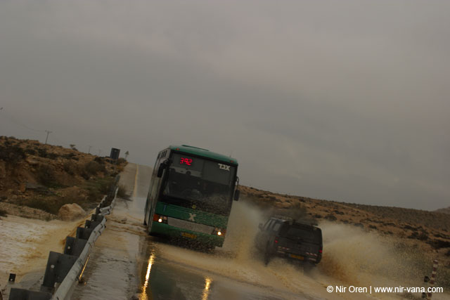 Flood in Wadi Zin / Januar 2005