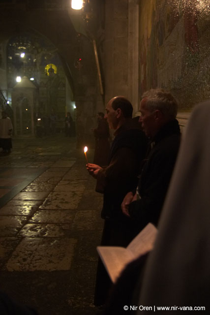 Church of the Holy Sepulcher in the old city of Jerusalem