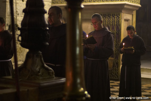 Church of the Holy Sepulcher in the old city of Jerusalem