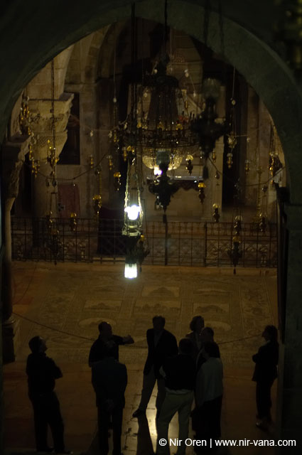 Church of the Holy Sepulcher in the old city of Jerusalem
