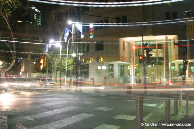 Rotshield boulevard in Tel Aviv