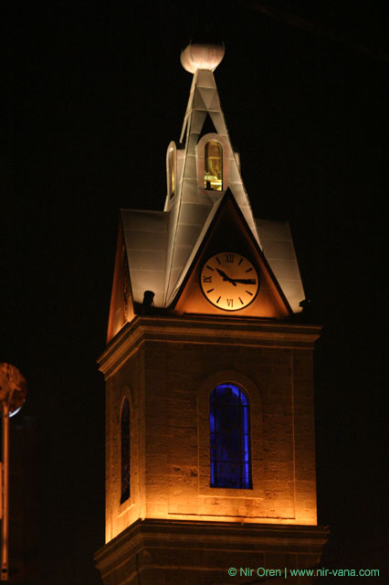 Yaffo at night